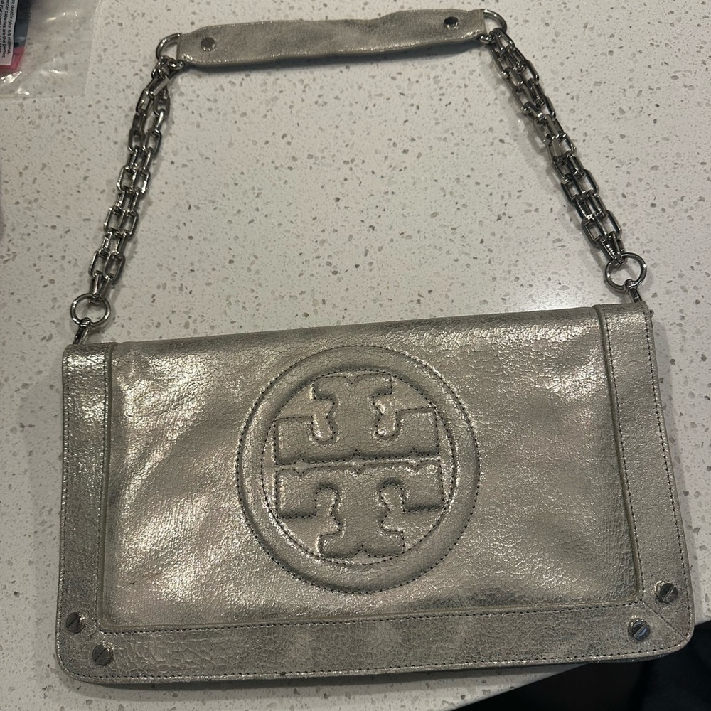 Gorgeous Tory Burch clutch/shoulder bag perfect condition
